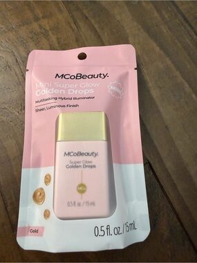 MCoBeauty mini super glow golden drops 0.5fl oz gold illuminating drops